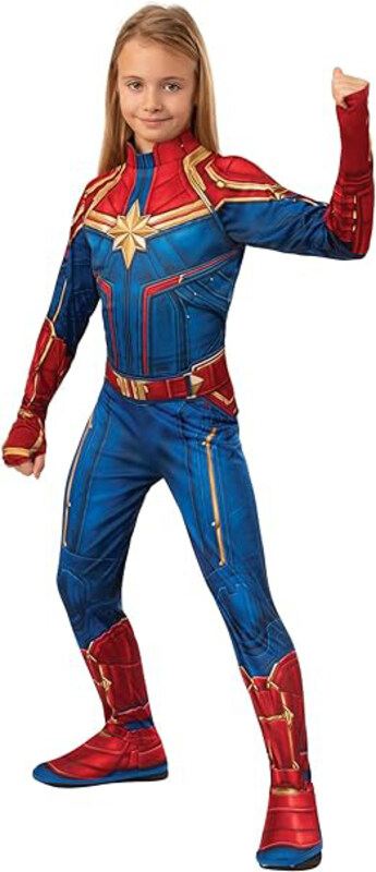 

Rubie's Captain Marvel Hero Costume Suit, Medium, Blue/Red