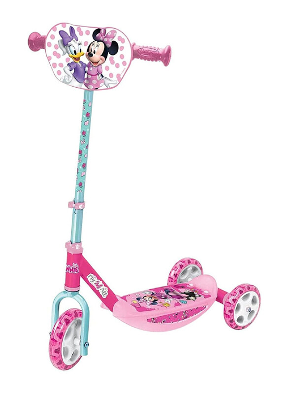 

Smoby Simba Disney Minnie Mouse 3 Wheels Scooter, 750167, Multicolour