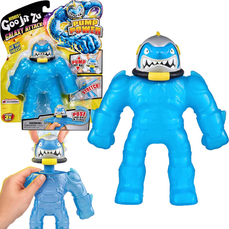

Heroes of Goo Jit Zu DC Hero Pack Galaxy Attack Vac Attack Astro Thrash, Ages 4+