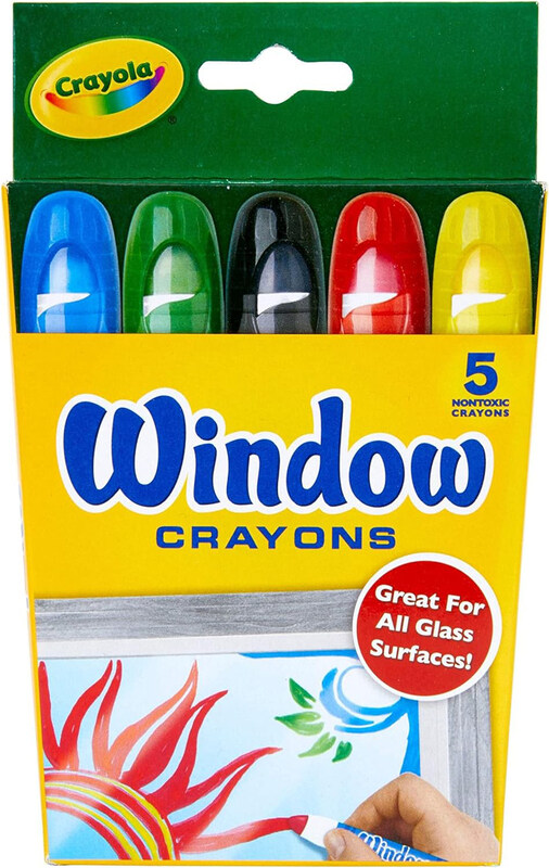 

Crayola Window Crayons, Cy52-9765, 5 Pieces, Multicolour