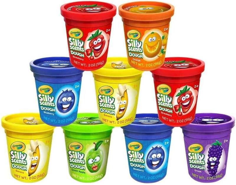 

Crayola Silly Scent Dough Tubs Set, 9 Pieces, 18+ Months