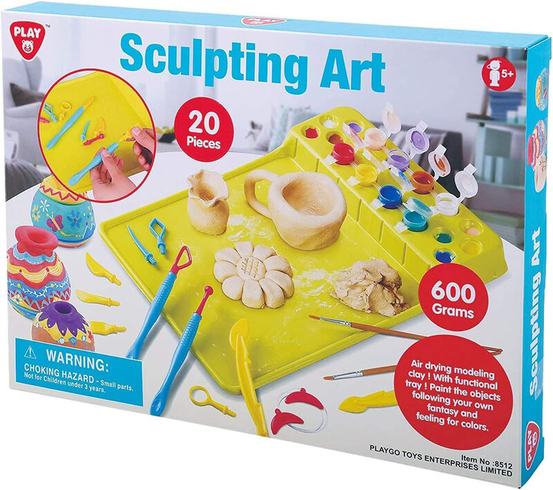 

PlayGo Sculpting Art, Multicolour, Ages 5+