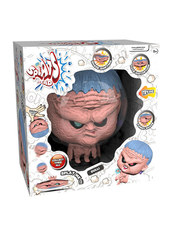 

Shush Splats Head - Dulli: The Ultimate Stress-Relieving, Shape-Shifting Fun Toy, Ages 5+