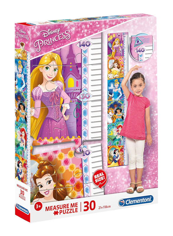 

Clementoni 30-Piece Measure Me Princess Puzzle, Ages 3+