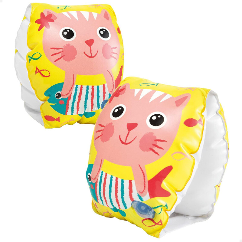 

Intex 2-Piece Happy Kitten Swimming Bands, 56665EU, Multicolour