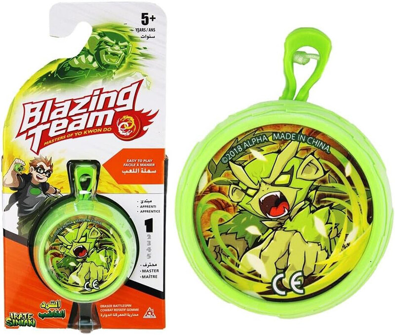 

Yoyo Blazing Teens Eraser Battle Spin Irate Simian, EU677143, Ages 5+
