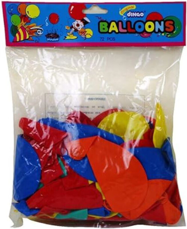 

Dingo Colourful Part Decoration Balloons, Multicolour