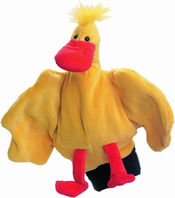 

Hape Beleduc Duck Kid's Hand Glove Puppet, Yellow, Ages 3+