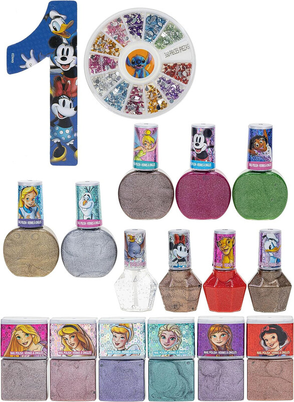 

Disney 100th Townley Girl Non-Toxic Nail Polish, 18 Pieces, Multicolour