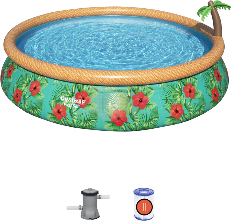 

Bestway Pool Set Fastest Paradise Palm, 1057416XXX21, Multicolour