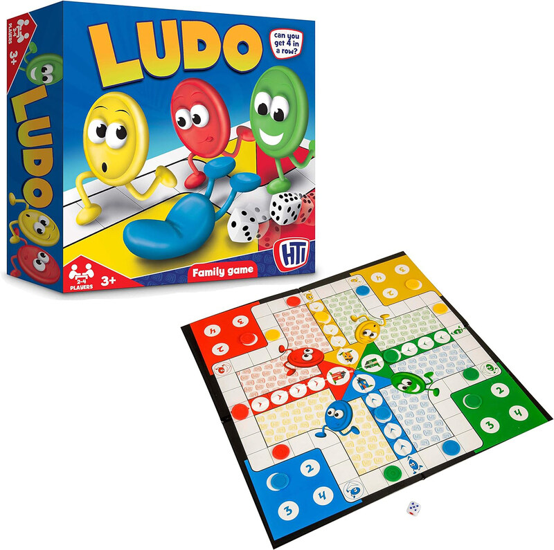 

HTI Ludo Family Board Game, Ages 5+