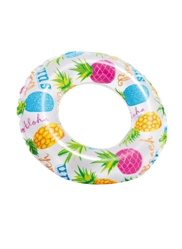 

Intex 20-inch Recreation Lively Print Swim Ring, 59230EP, Assorted Colour