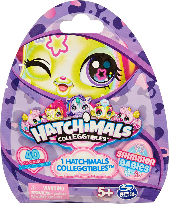 

Hatchimals CollEGGtibles Shimmer Babies, 1-Pack, Styles May Vary, Ages 5+