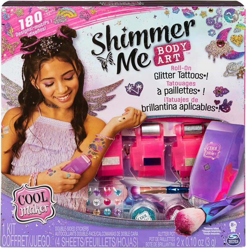 

Cool Maker Shimmer Me Body Art Set, Ages 8+