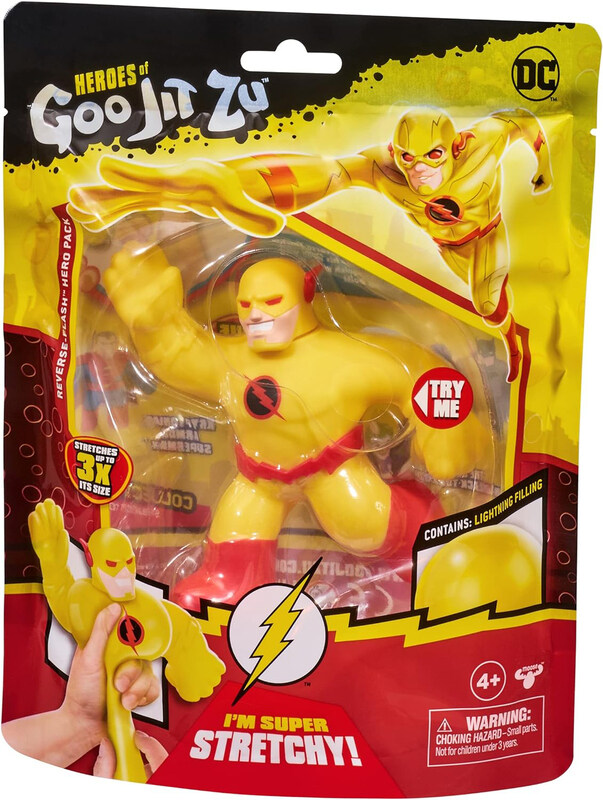 

Heroes of Goo Jit Zu DC S3 Hero PK Reverse-Flash, Ages 4+