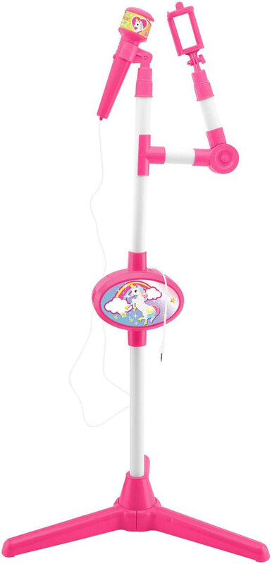 

Lexibook Unicorn Microphone With Speaker & Lighting Stand, Ages 3+