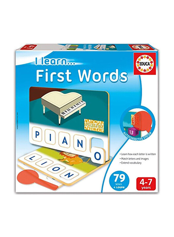 

Educa First Words Letter Recognition, Ages 4+
