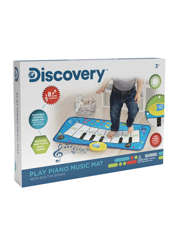 

Discovery Mindblown Toy Piano Music Mat, Multicolour, Ages 3+
