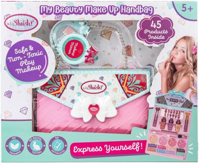 

Shush! Shush My Beauty Makeup Handbag Cosmetics Set, Ages 5+