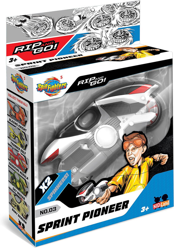 

Generic Spin Fighters 5 Sprint Pioneer Spinner Toy, Ages 3+