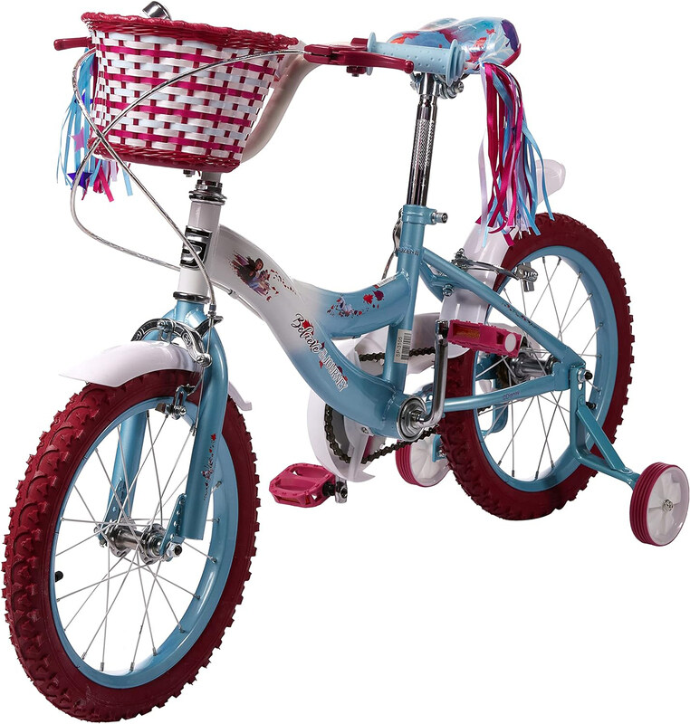 

Spartan Frozen Children's Bicycle With Training Wheels /Stabilizers Caliper, 12-inch, Blue/Red