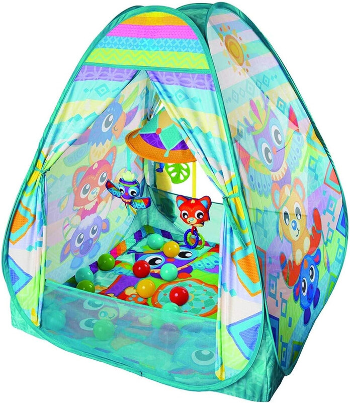 

Playgro Convert Me Teepee Ball Activity Gym, Multicolour