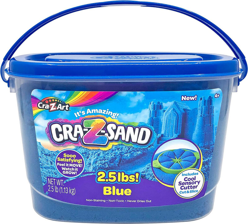 

Cra-Z-Art Sand, 2.5 Lbs, Blue Blast