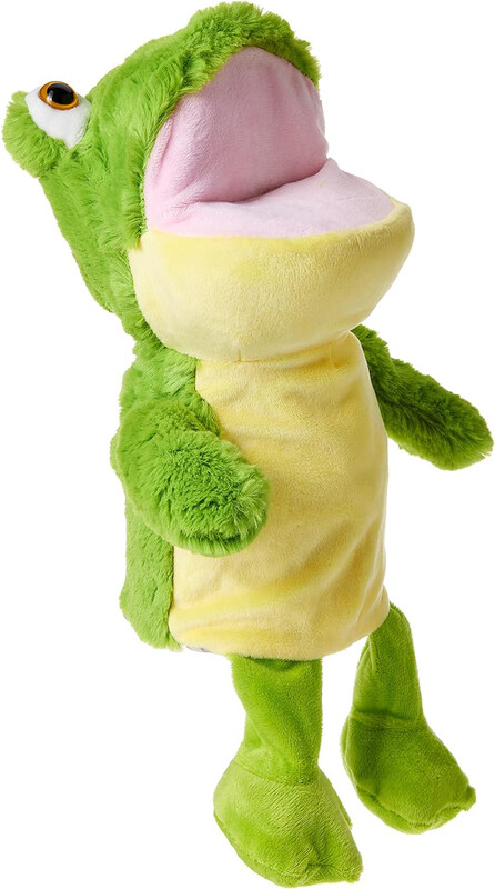 

Pugs At Play 14 Inch Puppet Frog, Ages 3+