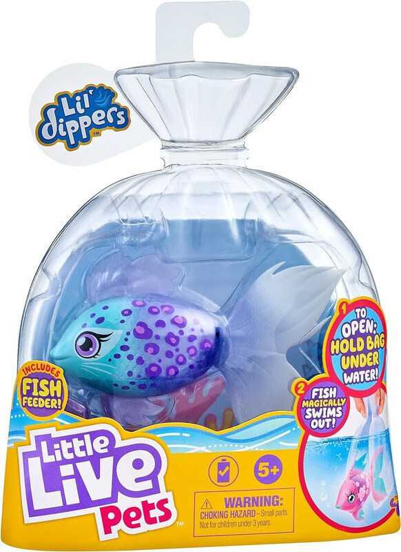 

Little Live Pets Lil' Dippers Furtail Water Activated Unboxing