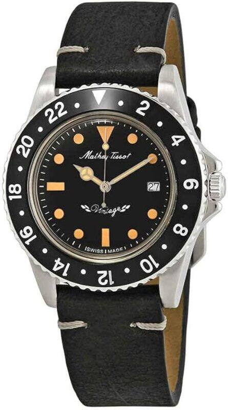 

Mathey-Tissot Mathey Vintage Quartz Black Dial Men's Watch H900ALN