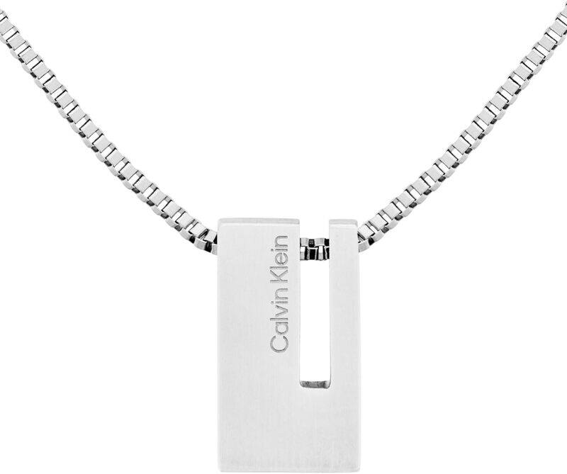 

Calvin Klein Men's Silver Pendant Necklaces - 35100019