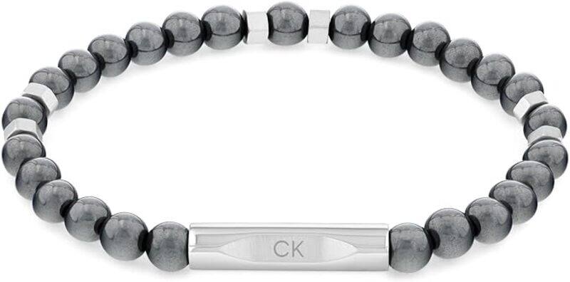

Calvin Klein Men's Black Stone Bead Bracelets - 35000575