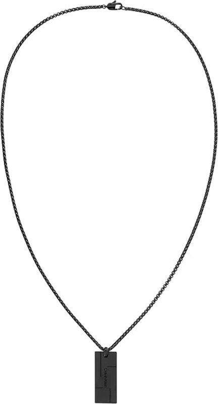 

Calvin Klein Men's Black Pendant with chain - 35000059