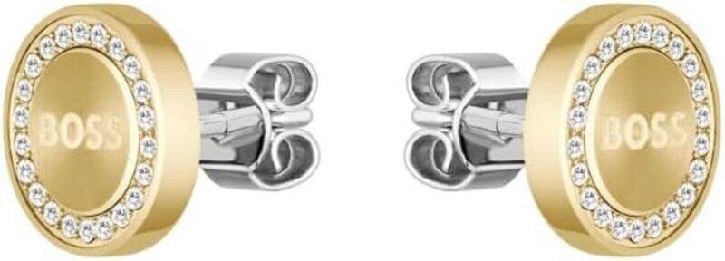 

Hugo Boss Women's Gold Stud Earrings - 1580557