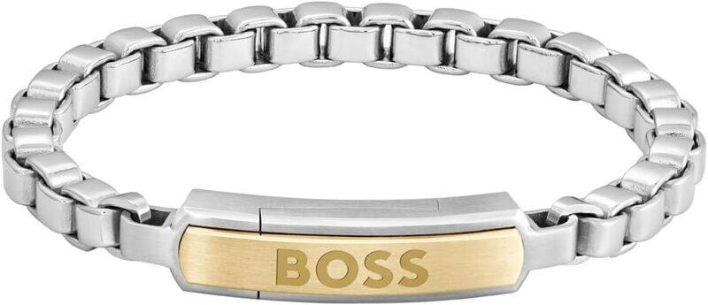

Hugo Boss Men's Silver Chain Bracelets - 1580597S