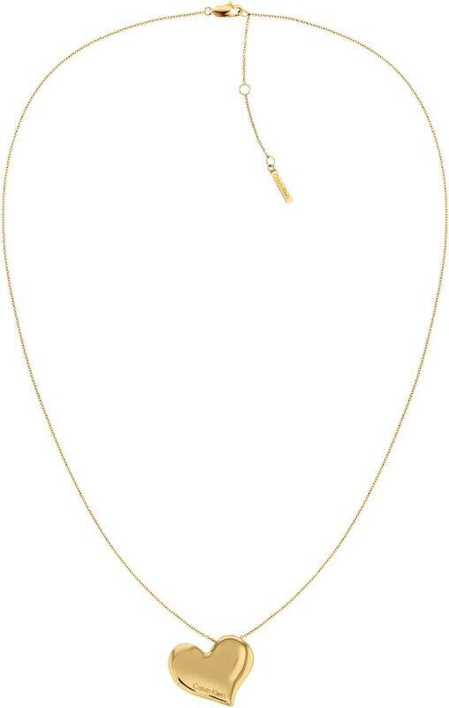 

Calvin Klein Women's Gold Pendant with chain - 35000597