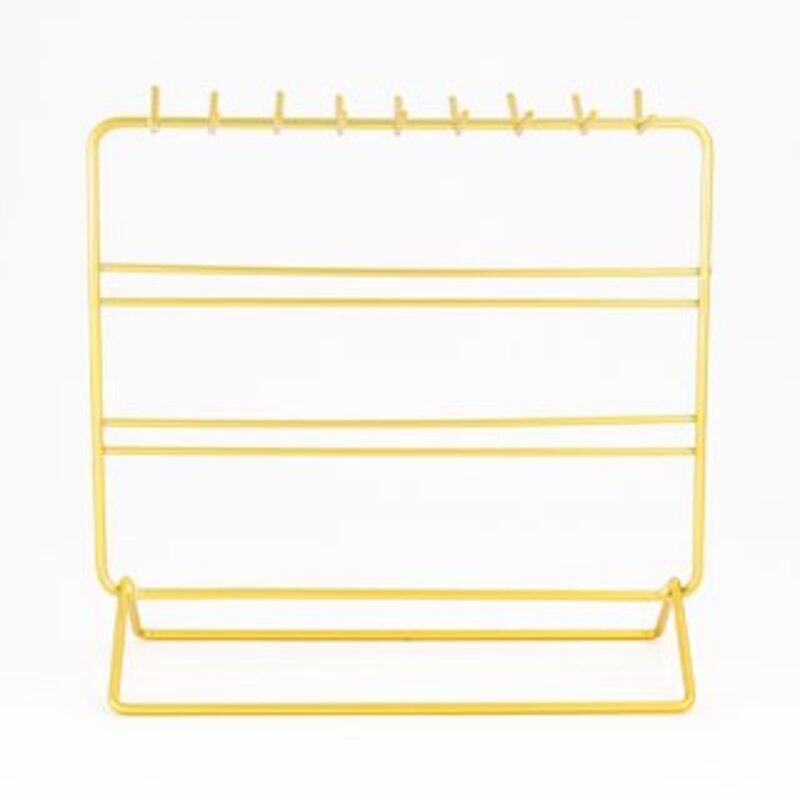 AC&L Jewelry Organizer Stand Golden, Jewelry Display Rack