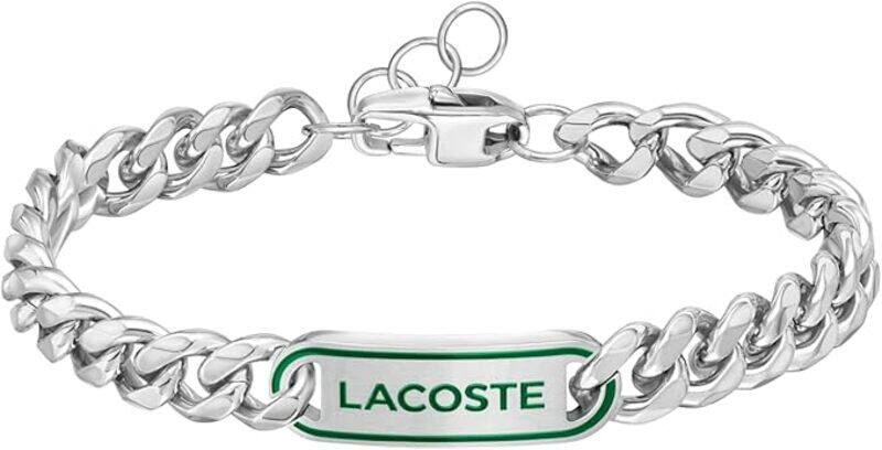 

Lacoste Men's Silver Chain Bracelets - 2040224