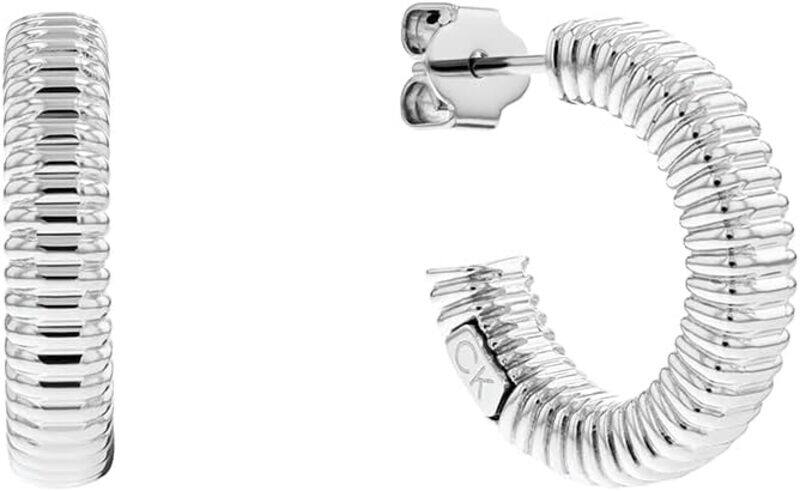 

Calvin Klein Women's Silver C Shape Earring - 35000031