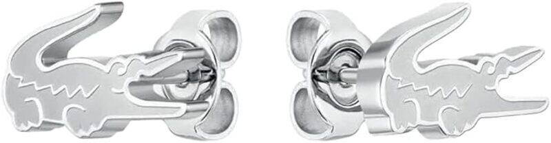 

Lacoste Women's Silver Stud Earrings - 2040050