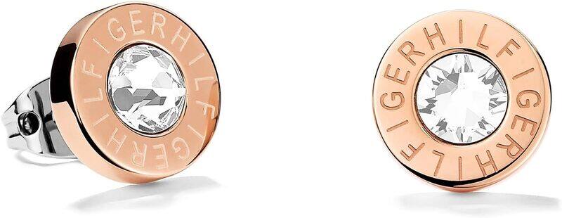 

Tommy Hilfiger Women's Rose Gold Earrings - 2700752