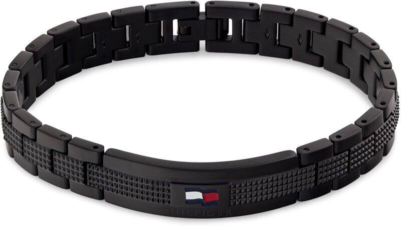 

Tommy Hilfiger Men's Black Link Bracelets - 2790420