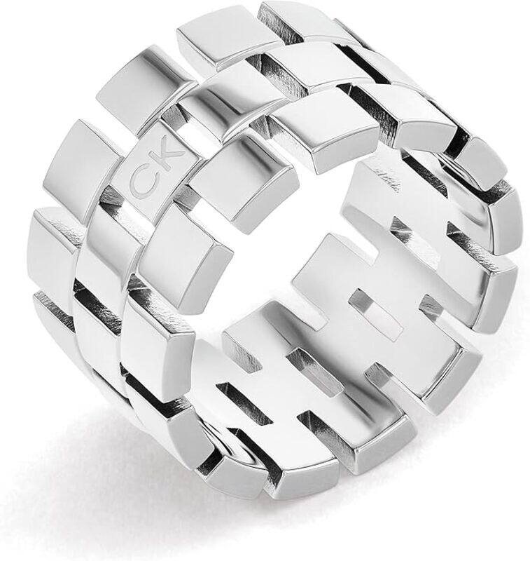

Calvin Klein Women's Silver Rings - 35000324D