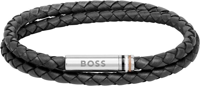 

Hugo Boss Men's Multicolor Leather Bracelet - 1580489S