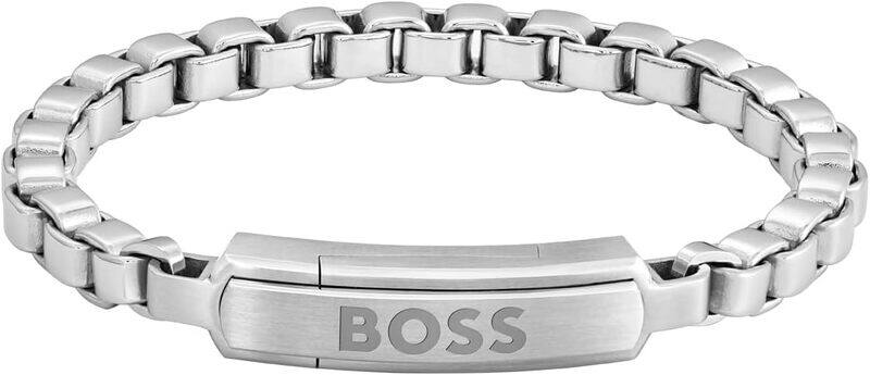 

Hugo Boss Men's Silver Chain Bracelets - 1580596S