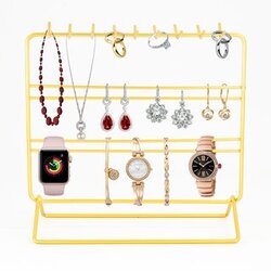 AC&L Jewelry Organizer Stand Golden, Jewelry Display Rack