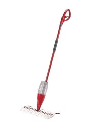 Vileda Promist Max Flat Floor Spray Mop, Red/White