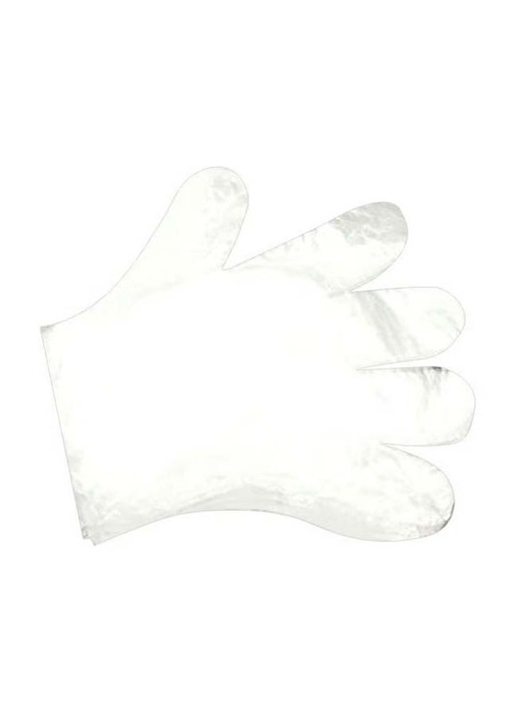 Falcon Poly Glove Set, 100 Pieces, White