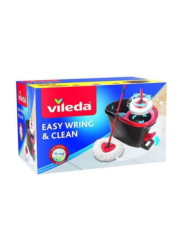 

Vileda Easy Wring & Clean Rotating Mop Bucket Set, Multicolour