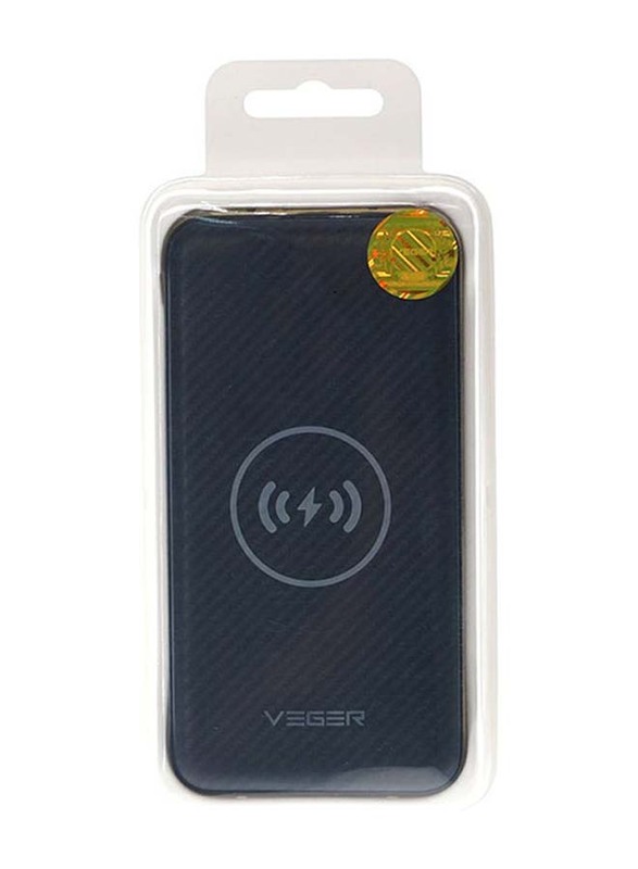 Veger 20000mAh Wireless Charger Power Bank, Black